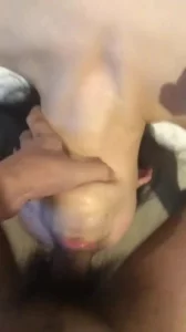 小狗狗最喜欢深喉吞精